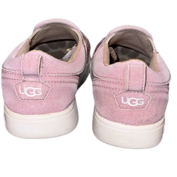 UGG Caplan sequin STAR Suede SLIP ON sneakers GIRL’s shoes  size 1 - Picture 5 of 16